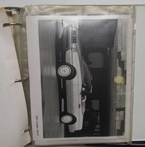 1991 Cadillac Media Information Press Kit - Allante Fleetwood DeVille Seviille