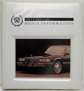 1991 Cadillac Media Information Press Kit - Allante Fleetwood DeVille Seviille