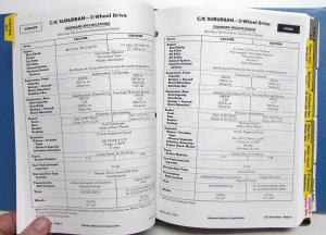 1984 Chevrolet Truck Data Book Dealer AlbumS C/K Pickup Jimmy Van