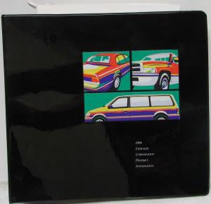 1994 Chrysler Plymouth Dodge Jeep Eagle Media Product Information Press Kit