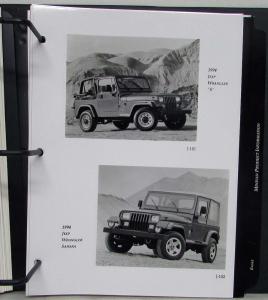 1994 Chrysler Plymouth Dodge Jeep Eagle Media Product Information Press Kit