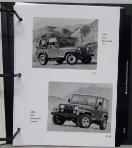 1994 Chrysler Plymouth Dodge Jeep Eagle Media Product Information Press Kit