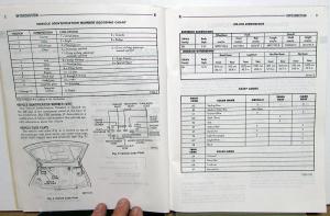 1992 Dodge Monaco & Eagle Premier Dealer Service Shop Repair Manual Supplement