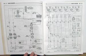 1992 Dodge Monaco & Eagle Premier Dealer Service Shop Repair Manual Supplement