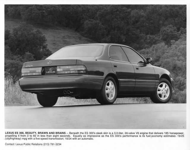 1992 Lexus ES 300 Press Photo 0013