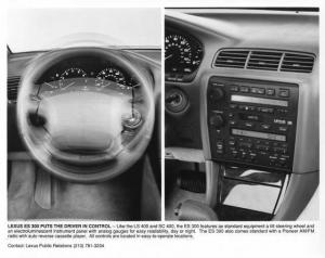 1992 Lexus ES 300 Interior Press Photo 0015