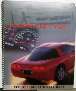 1997 Chevrolet Corvette Specialists Data Dealers Brochure Coupe LS1