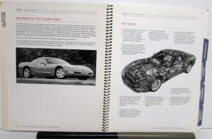 1997 Chevrolet Corvette Specialists Data Dealers Brochure Coupe LS1