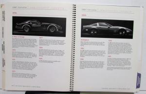 1997 Chevrolet Corvette Specialists Data Dealers Brochure Coupe LS1