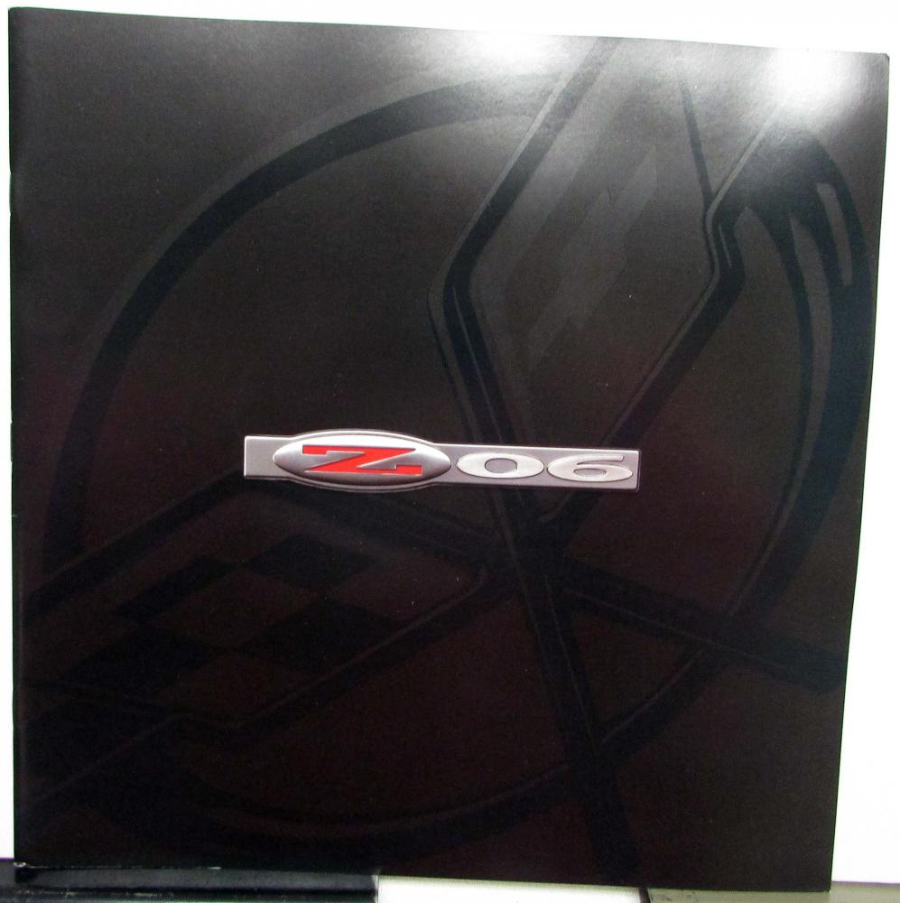 2001 Chevrolet Corvette Dealer Sales Brochure Z06
