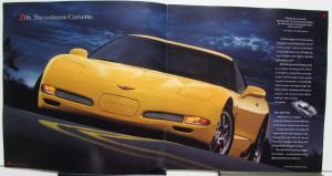 2001 Chevrolet Corvette Dealer Sales Brochure Z06