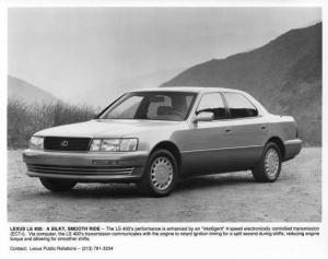 1992 Lexus LS 400 Press Photo 0023