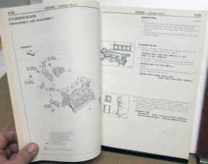 1992 Dodge Plymouth Colt & 200 Eagle Summit Service Shop Repair Manual 2 Vol Set