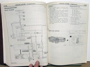 1992 Dodge Plymouth Colt & 200 Eagle Summit Service Shop Repair Manual 2 Vol Set