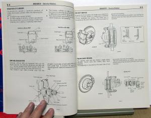 1993 Dodge Plymouth Colt & Eagle Summit Service Shop Repair Manual 2 Vol Set