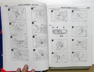 1993 Plymouth Laser & Eagle Talon Dealer Service Shop Repair Manual 2 Vol Set
