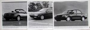 1996 Mazda Media Info Press Kit - Miata MX-6 Protege 626 MPV Millenia B-Series