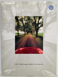 1997 Volkswagen VW Media Information Press Kit - GTI Golf Jetta Cabrio Passat