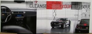 2012 Chevrolet Camaro DUAL Dealer Sales Brochure SS ZL1 V6 V8 Coupe Convertible