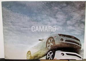 2012 Chevrolet Camaro DUAL Dealer Sales Brochure SS ZL1 V6 V8 Coupe Convertible