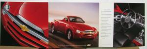 2003 Chevrolet Chevy SSR Truck Sales Brochure Original