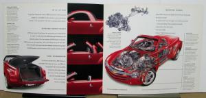 2003 Chevrolet Chevy SSR Truck Sales Brochure Original