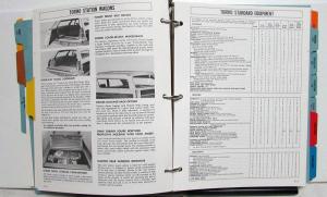 1973 Ford Car Facts Dealer Album Mustang Thunderbird Maverick