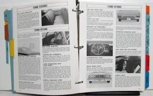 1973 Ford Car Facts Dealer Album Mustang Thunderbird Maverick
