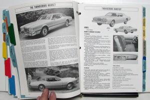 1973 Ford Car Facts Dealer Album Mustang Thunderbird Maverick