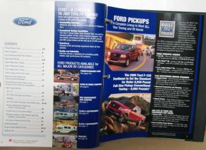 2005 Ford Source Book Dealers Album Pickup Trucks F150 F250 Ranger