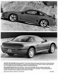 1991 Dodge Stealth R/T Turbo and ES Press Photo 0288