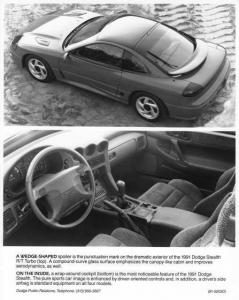 1991 Dodge Stealth R/T Turbo Press Photo 0289