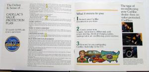 1975 Cadillac Dollars & Sense Pre Owned Cadillac Sales Brochure Original
