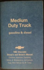 1983 Chevrolet Medium Duty Truck Gas and Diesel Owner Manual