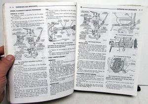 1994 Chrysler Plymouth Dodge FWD Service Shop Manual LeBaron Shadow Sundance