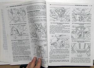 1995 Chrysler Cirrus & Dodge Stratus Dealer Service Shop Repair Manual