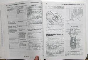 1995 Chrysler Cirrus & Dodge Stratus Dealer Service Shop Repair Manual