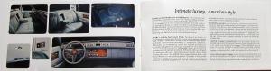 1976 Cadillac Seville Sales Brochure Specs Options Features Performance Original