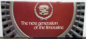 1977 Cadillac Fleetwood Limousine & Formal Limo Sales Brochure Original