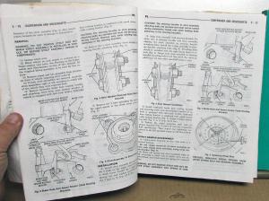 1995 Dodge Plymouth Neon Dealer Service Shop Repair Manual 2 Volume Set