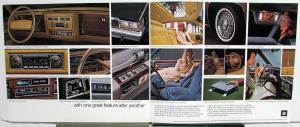 1977 Cadillac Fleetwood Deville Eldorado Seville Sales Brochure XL Mailer Orig