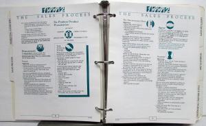1992 Lincoln Mercury Product Dealer Album Mark VII Town Car Continental Capri