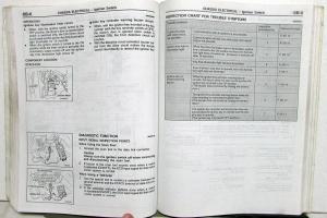 1995 Eagle Talon Dealer Service Shop Repair Manual Volume 2 Only Electrical