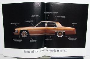 1977 Cadillac Fleetwood Brougham deVille Limousine Sales Brochure XL Original