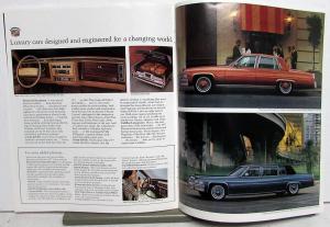 1977 Cadillac Fleetwood Brougham deVille Limousine Sales Brochure XL Original