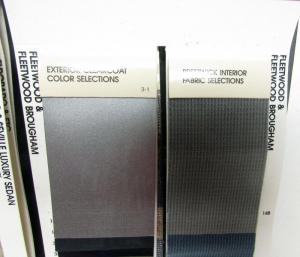 1994 Cadillac Interior Exterior Paint Chips Fleetwood Brougham Eldorado
