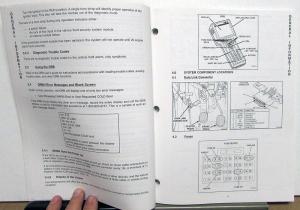 1996 Dodge Viper Theft Security System Body Diagnostic Service Shop Manual Orig