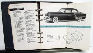 1951 Oldsmobile Dealer Data Book 88 Super 88 Ninety-Eight 98 Rocket Engine Sales