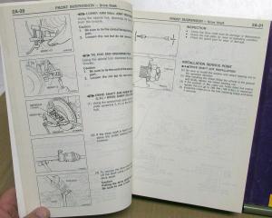 1996 Dodge Stealth Dealer Service Shop Repair Manual 2 Volume Set Original