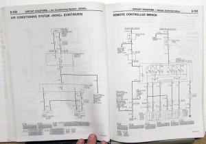 1996 Chrysler Sebring & Dodge Avenger Service Shop Repair Manual 2 Volume Set